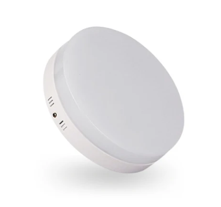 panel led redondo frameless sobreponer