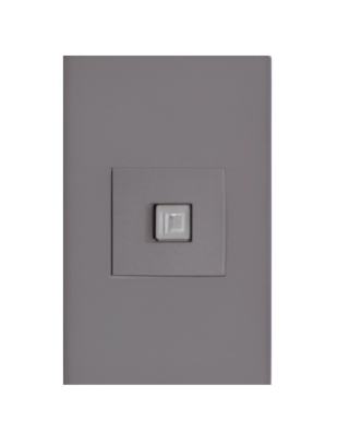 Toma RJ45 PC SILVER PLUS