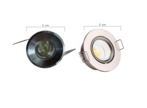 Bala LED De integrada Redonda nicho SATIN