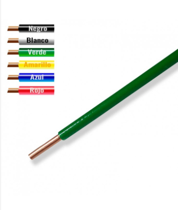 ALAMBRE AISLADO N10 X METRO